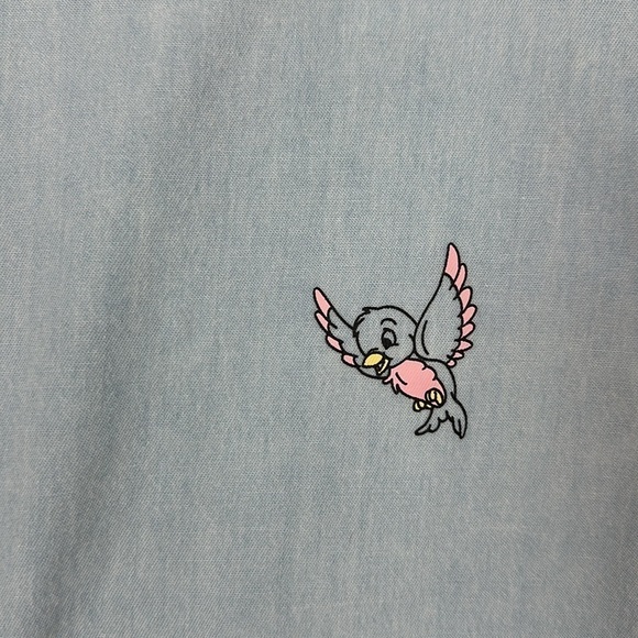 Disney parks Cinderella themed denim skirt with patches size medium - Picture 3 of 6